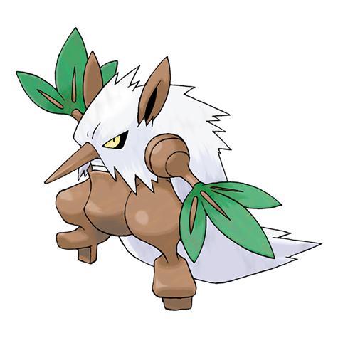 Official Shiftry artwork - cute Shiftry Pokémon card collector guide