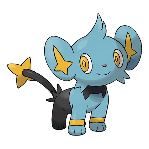 Official Shinx artwork - cute Shinx Pokémon card collector guide