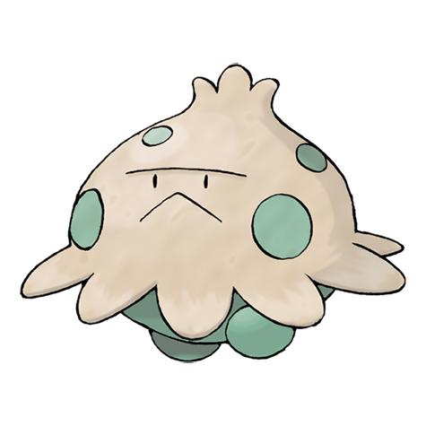 Official Shroomish artwork - cute Shroomish Pokémon card collector guide