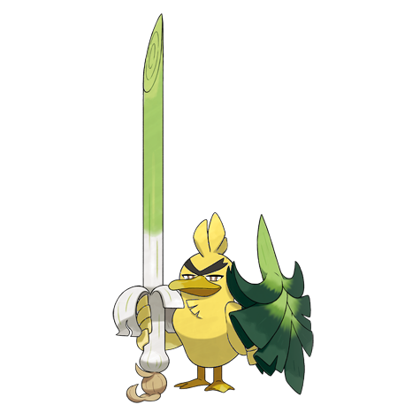 Sirfetchd Shiny palette
