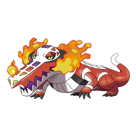 Official Skeledirge artwork - cute Skeledirge Pokémon card collector guide
