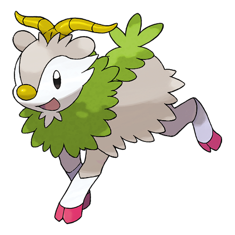 Skiddo Shiny palette