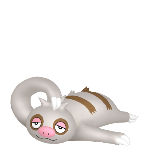 Slakoth HOME render