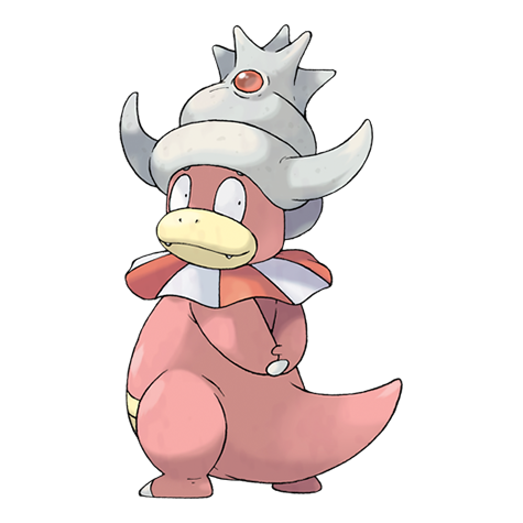 Slowking Official artwork