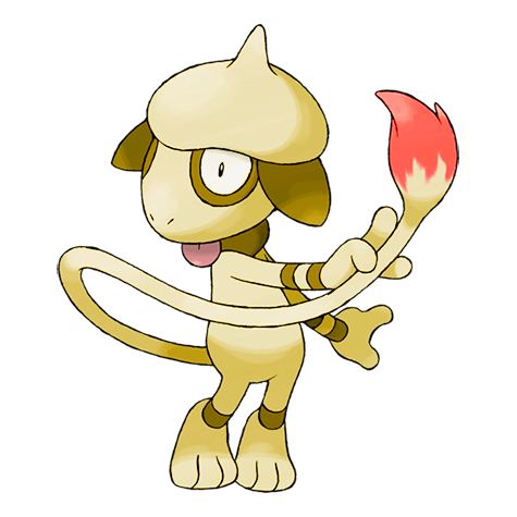 Smeargle Shiny palette