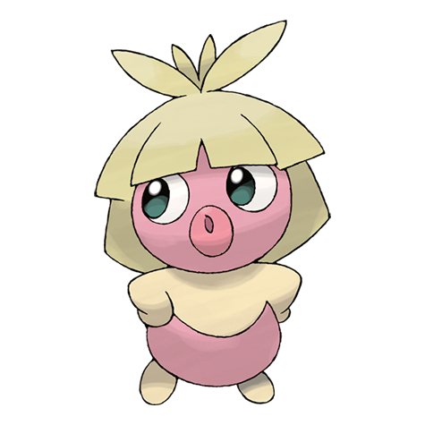 Smoochum Shiny palette