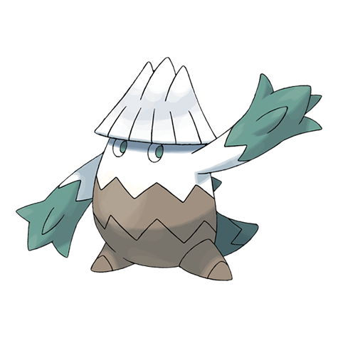 Official Snover artwork - cute Snover Pokémon card collector guide