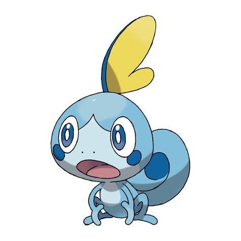 Official Sobble artwork - cute Sobble Pokémon card collector guide