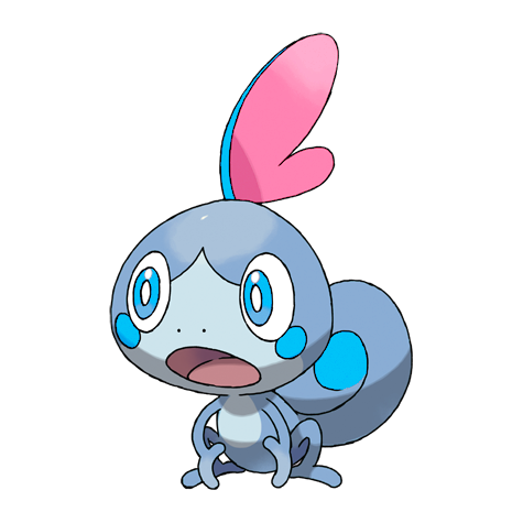 Sobble Shiny palette
