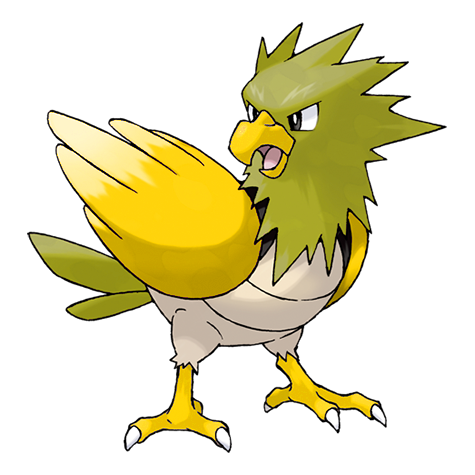 Spearow Shiny palette