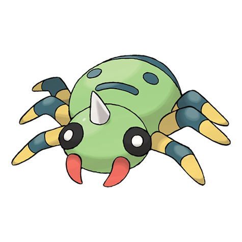 Official Spinarak artwork - cute Spinarak Pokémon card collector guide