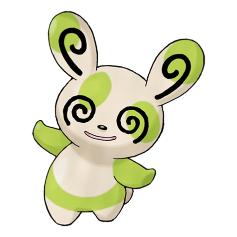 Spinda Shiny palette