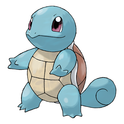 Official Squirtle artwork