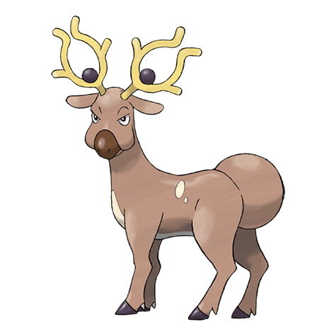 Official Stantler artwork - cute Stantler Pokémon card collector guide