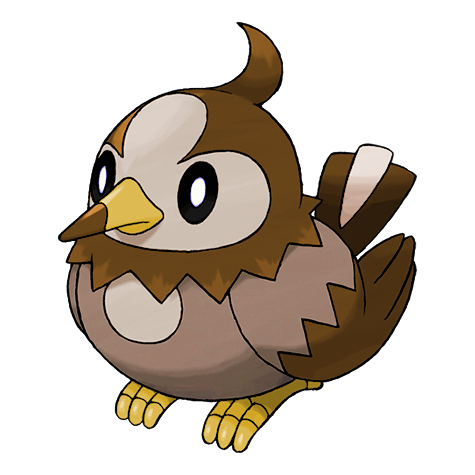 Starly Shiny palette