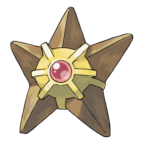 Official Staryu artwork - cute Staryu Pokémon card collector guide