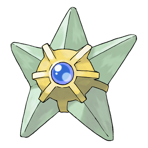 Staryu Shiny palette