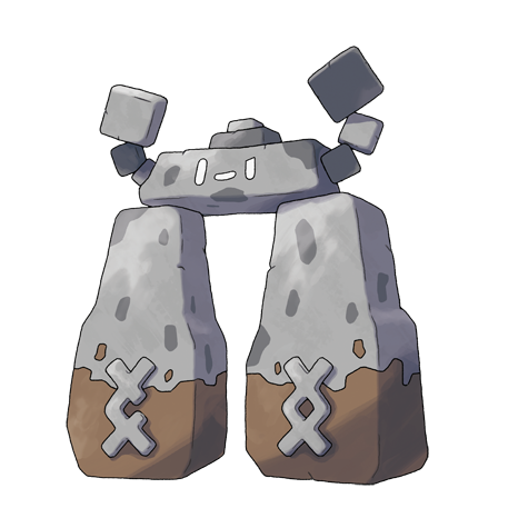 Official Stonjourner artwork - cute Stonjourner Pokémon card collector guide