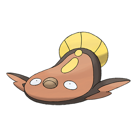 Official Stunfisk artwork - cute Stunfisk Pokémon card collector guide