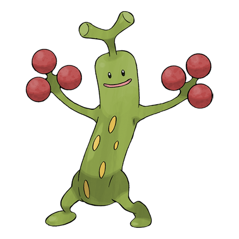 Sudowoodo Shiny palette