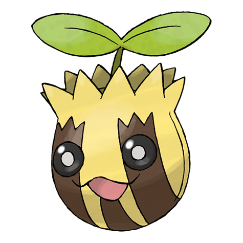Sunkern Shiny palette