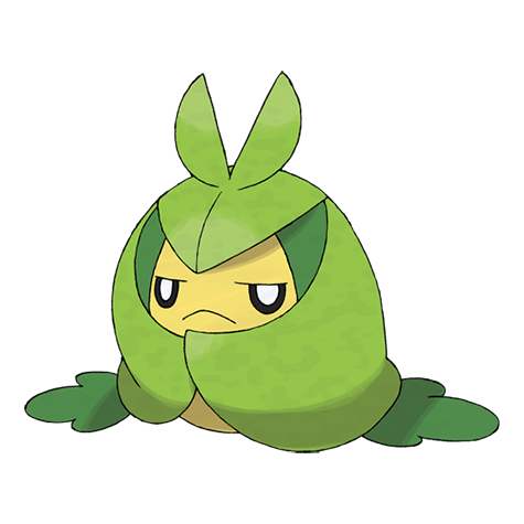 Official Swadloon artwork - cute Swadloon Pokémon card collector guide
