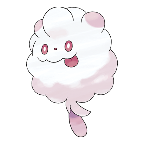 Official Swirlix artwork - cute Swirlix Pokémon card collector guide