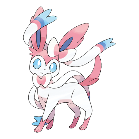 Official Sylveon artwork - cute Sylveon Pokémon card collector guide