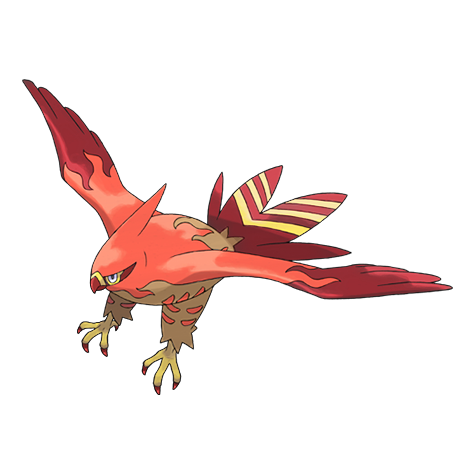 Talonflame Shiny palette