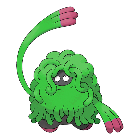 Tangrowth Shiny palette