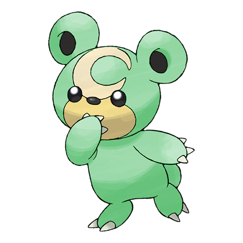 Teddiursa Shiny palette