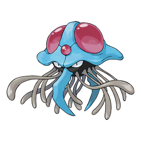Official Tentacruel artwork - cute Tentacruel Pokémon card collector guide