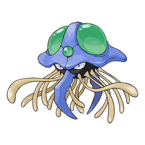 Tentacruel Shiny palette