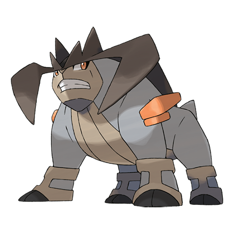 Official Terrakion artwork - cute Terrakion Pokémon card collector guide