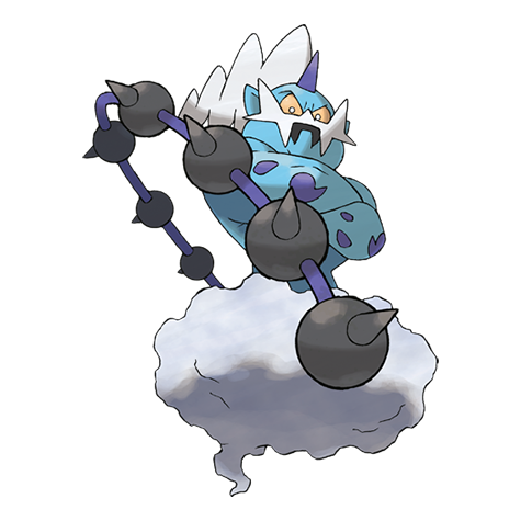 Official Thundurus artwork - cute Thundurus Pokémon card collector guide