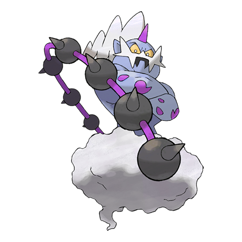 Thundurus Shiny palette