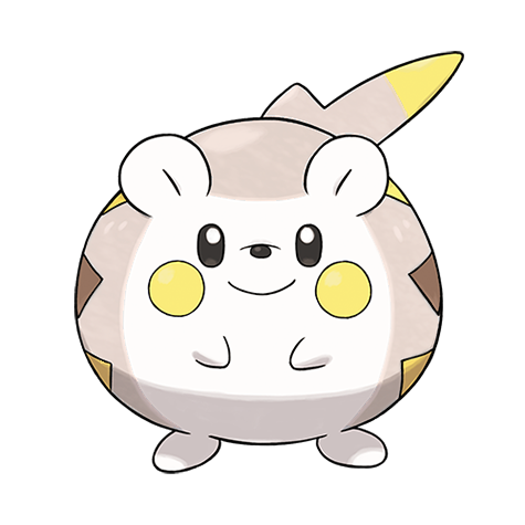 Togedemaru Shiny palette