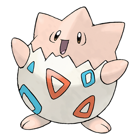 Togepi Shiny palette