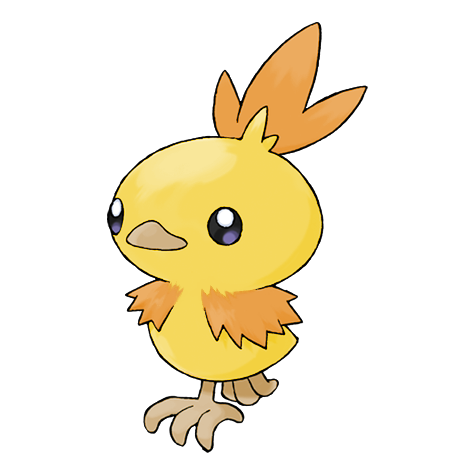 Torchic Shiny palette