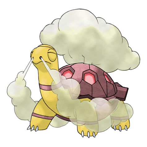 Torkoal Shiny palette
