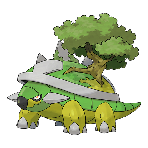 Torterra Shiny palette