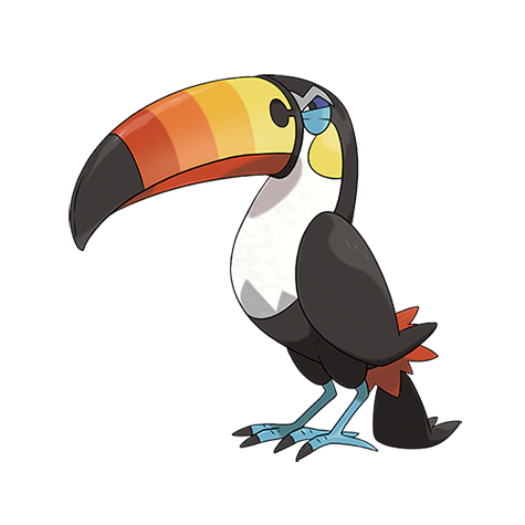 Official Toucannon artwork - cute Toucannon Pokémon card collector guide