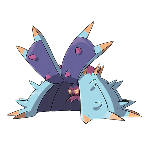 Official Toxapex artwork - cute Toxapex Pokémon card collector guide