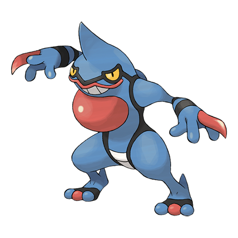 Official Toxicroak artwork - cute Toxicroak Pokémon card collector guide
