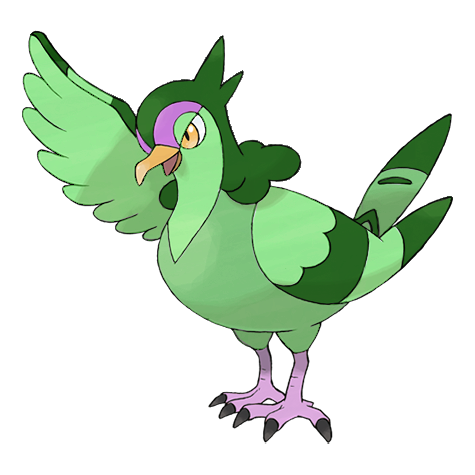 Tranquill Shiny palette