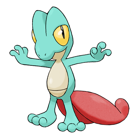 Treecko Shiny palette