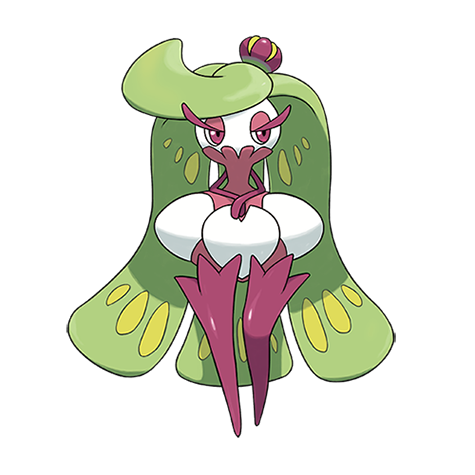 Official Tsareena artwork - cute Tsareena Pokémon card collector guide