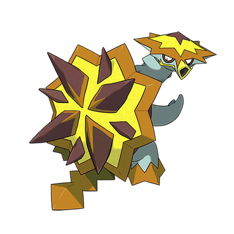 Turtonator Shiny palette