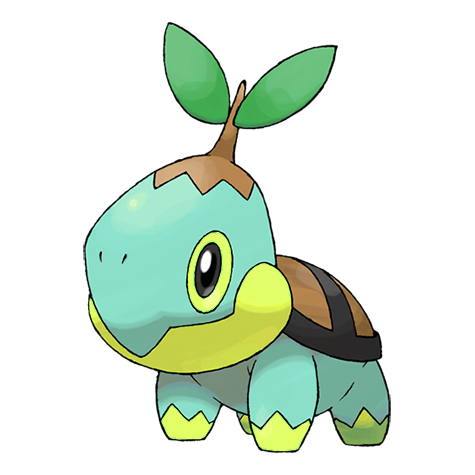 Turtwig Shiny palette