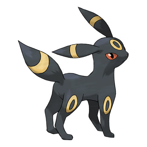 Official Umbreon artwork - cute Umbreon Pokémon card collector guide